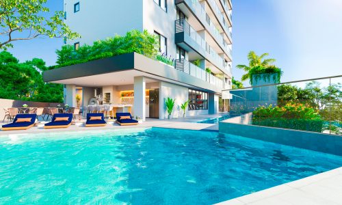 Piscina + área gourmet